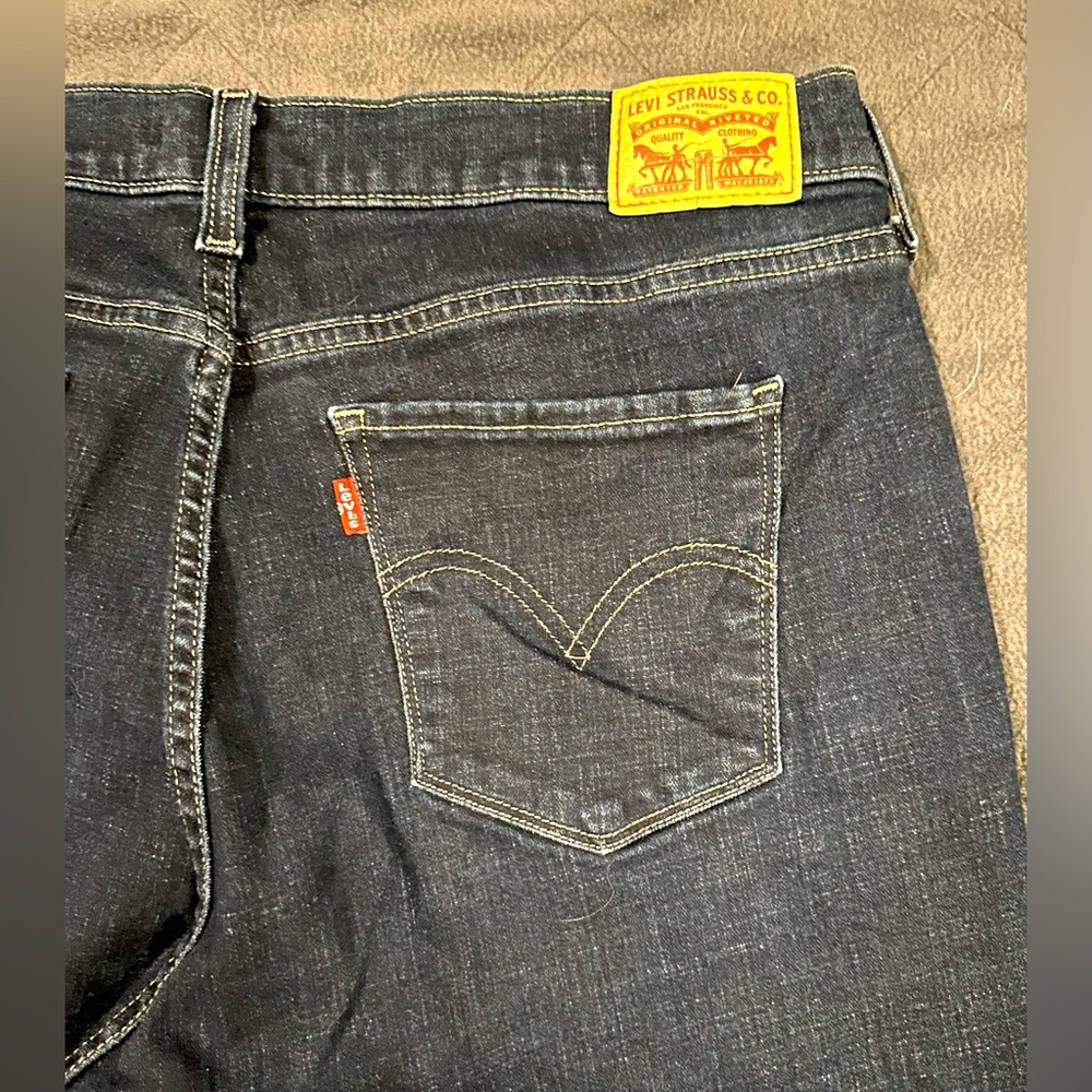 Levi’s Classic 415 Bootcut Dark Blue Women’s Jeans - Size 16W